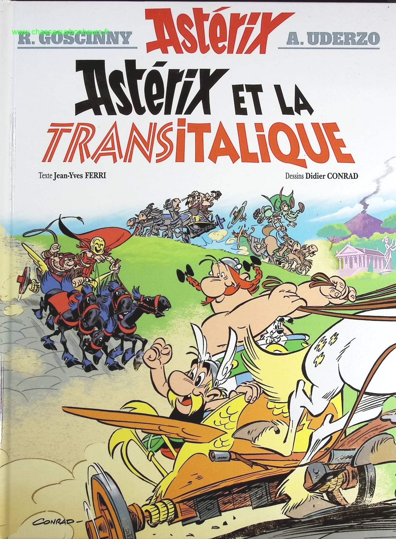 Astérix Tome 37 - Astérix Et La Transitalique - René Goscinny, Albert Uderzo - livre BD