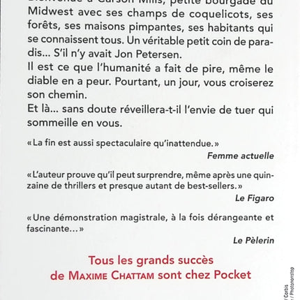 Que ta volonté soit faite - Maxime Chattam - livre