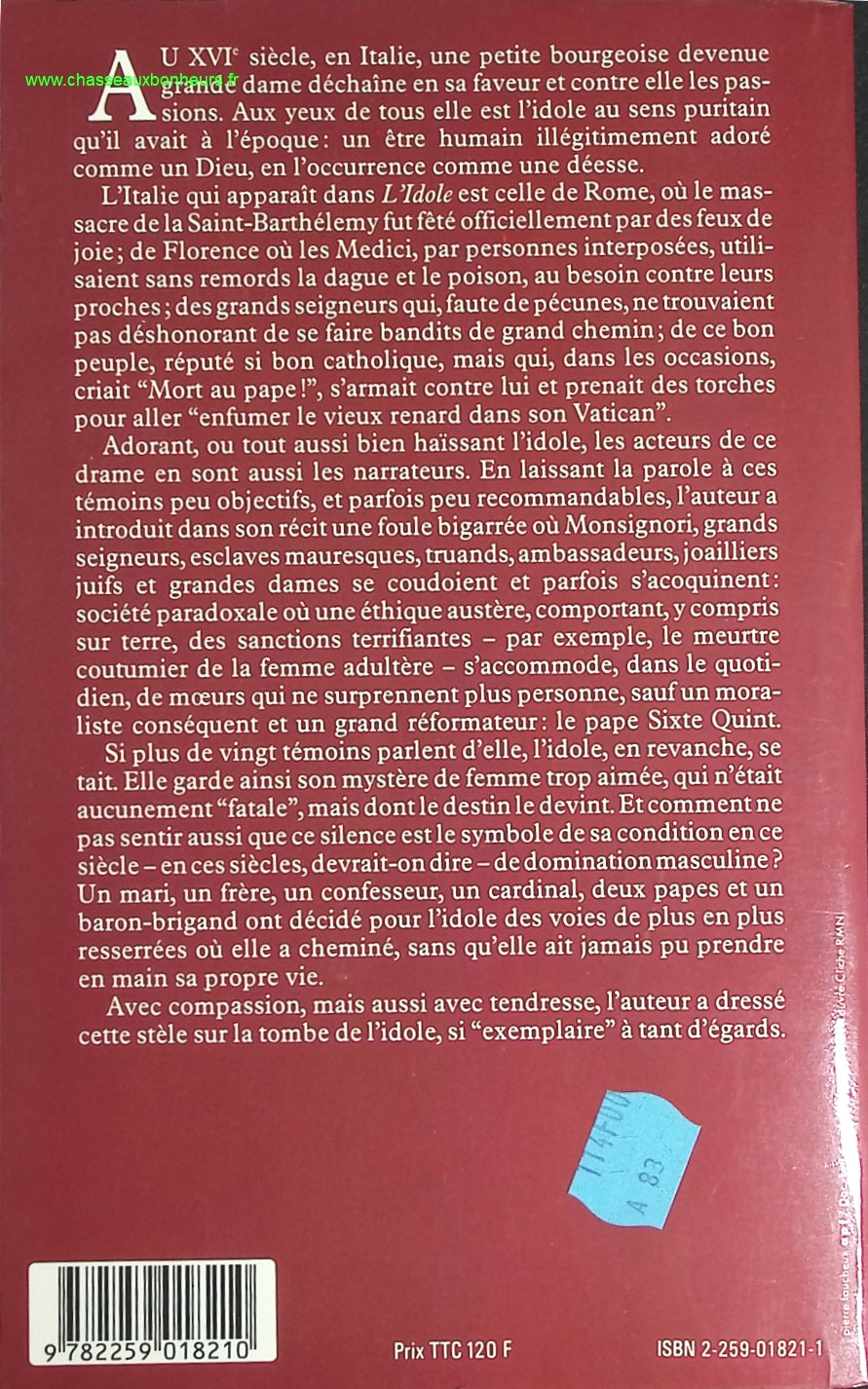 L'Idole - Robert Merle - livre