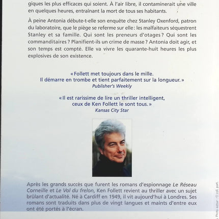 Peur blanche - Ken Follett - livre