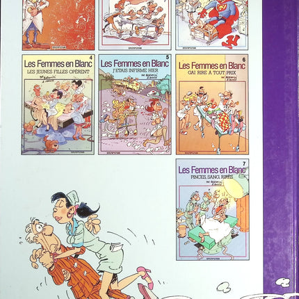 Les femmes en blanc - Tome 7 - Pinces, Sang, Rires - Cauvin, Bercovici - livre BD