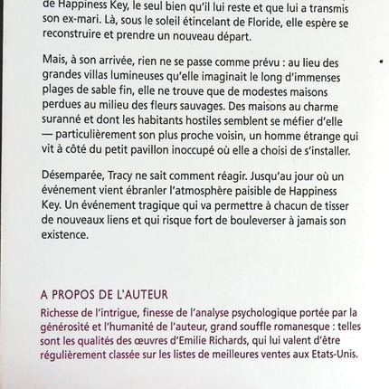 La saison des fleurs sauvages - Emilie Richards - livre