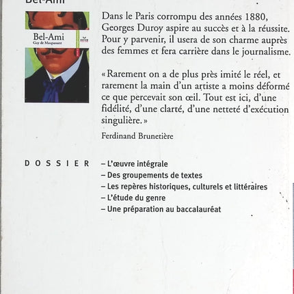 Bel-Ami - Guy de Maupassant - livre