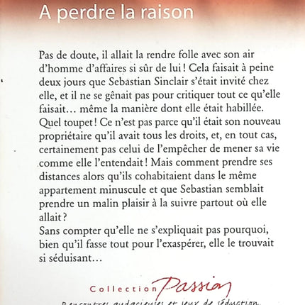 A perdre la raison - Bronwyn Jameson - livre