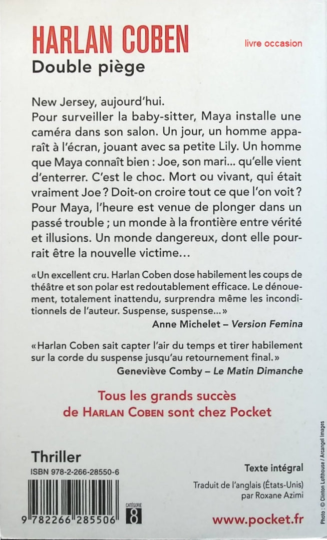 Double piège - Harlan Coben - livre