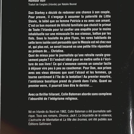 Turbulences catholiques - Colin Bateman - livre