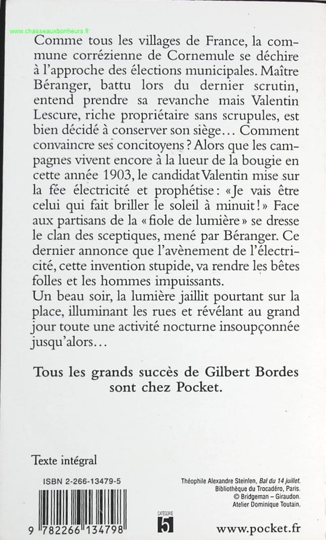 Lumière à Cornemule - Gilbert Bordes - livre