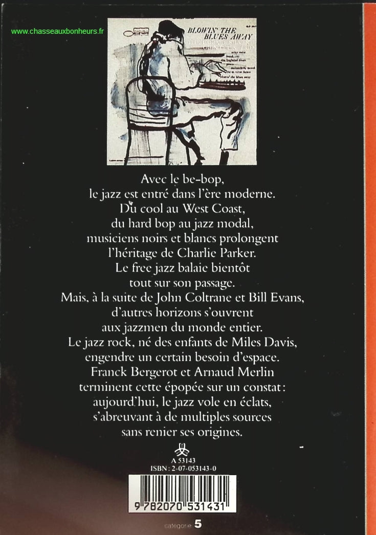 L'Epopée du jazz, tome 2 - Au-delà du bop - Franck Bergerot, Arnaud Merlin - livre