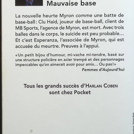 Mauvaise base - Harlan Coben - livre