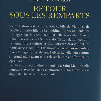 Retour sous les remparts - Michel Foulain - Livre