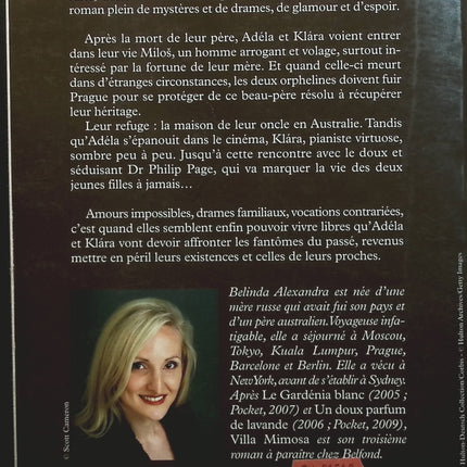 Villa mimosa - Alexandra Belinda - livre