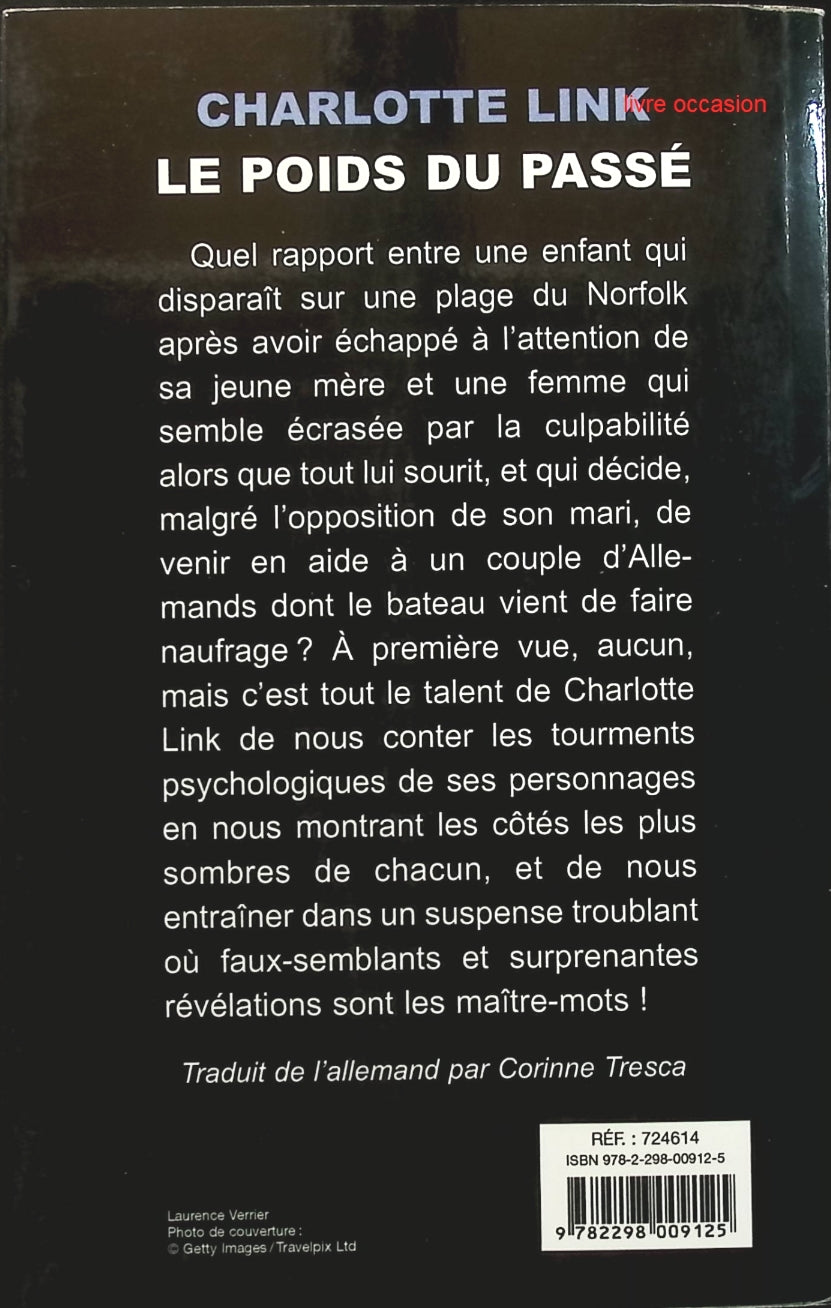 Le poids du passé - Charlotte Link - livre