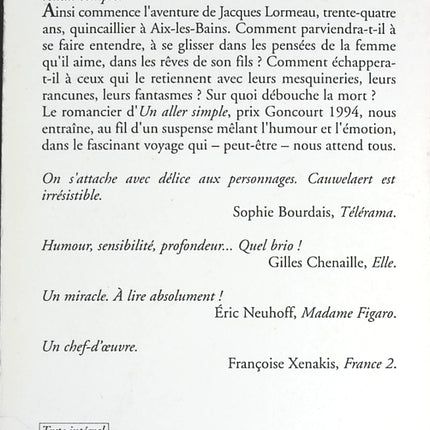 La Vie interdite - Didier van Cauwelaert - livre