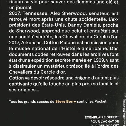 L'héritage Malone - Steve Berry - livre
