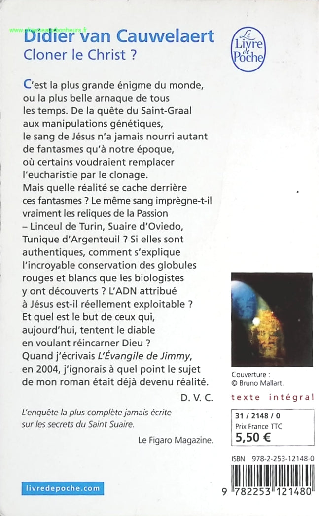 Cloner le Christ ? - Didier van Cauwelaert - livre