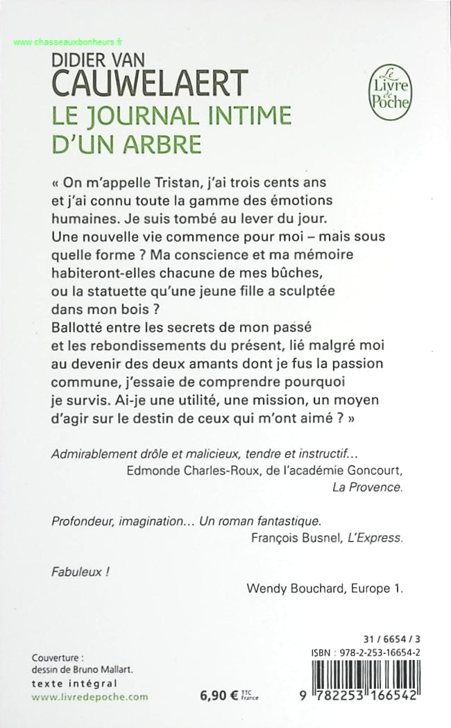 Le Journal intime d'un arbre - Didier van Cauwelaert - livre