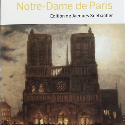 Notre-Dame de Paris - Victor Hugo - livre