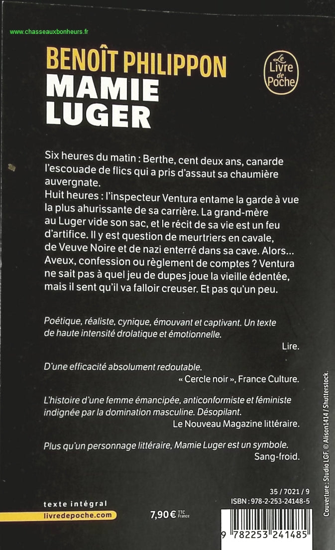 Mamie Luger - Benoît Philippon - livre