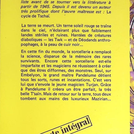 Un Monde magique - Jack Vance - livre