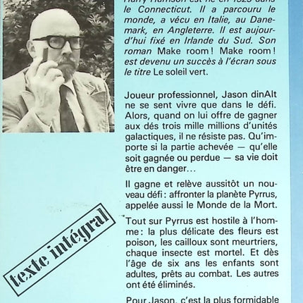 Le monde de la mort - Harrison Harry - livre