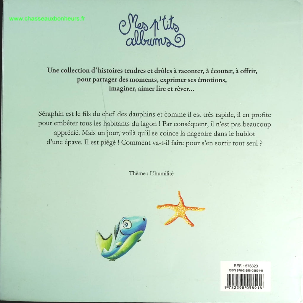 Séraphin, le prince des dauphins - Carlo Zaglia - livre