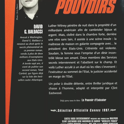 Les pleins pouvoirs - David Baldacci - livre