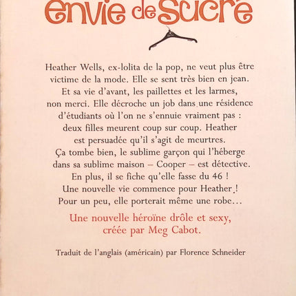 Une (irrésistible) envie de sucré - Meg Cabot - livre