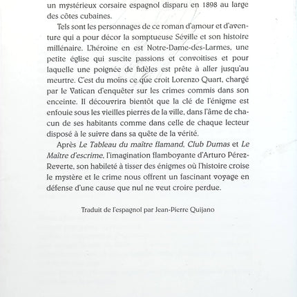 La Peau du tambour - Arturo Pérez-Reverte - livre