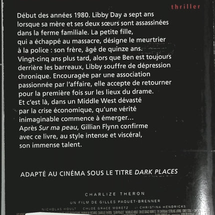 Les Lieux sombres - Gillian Flynn - livre