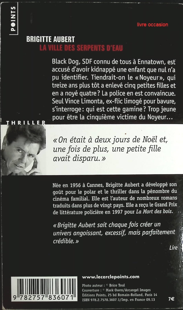 La Ville des serpents d'eau - Brigitte Aubert - Livre