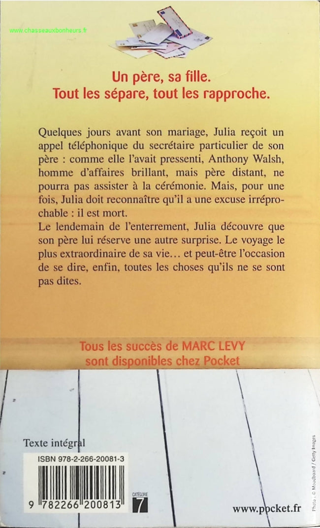 All the Things We Didn't Say to Each Other - Marc Levy - Book