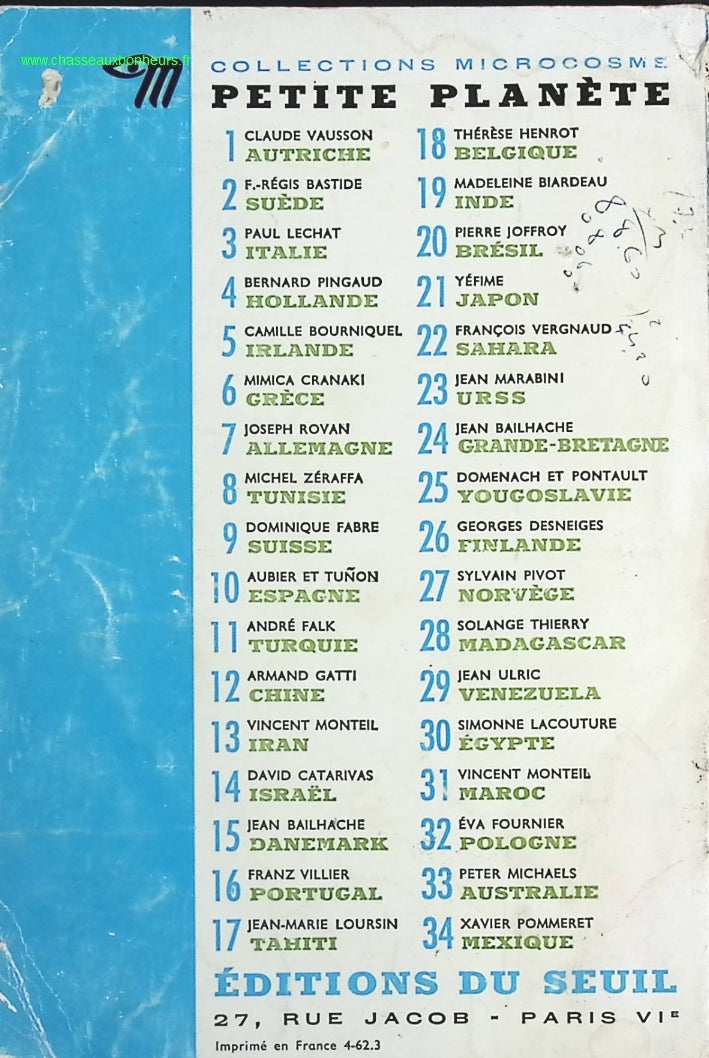 Egypte - Simonne Lacouture - livre