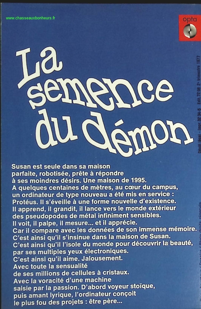The Demon Seed - Dean Koontz - Book