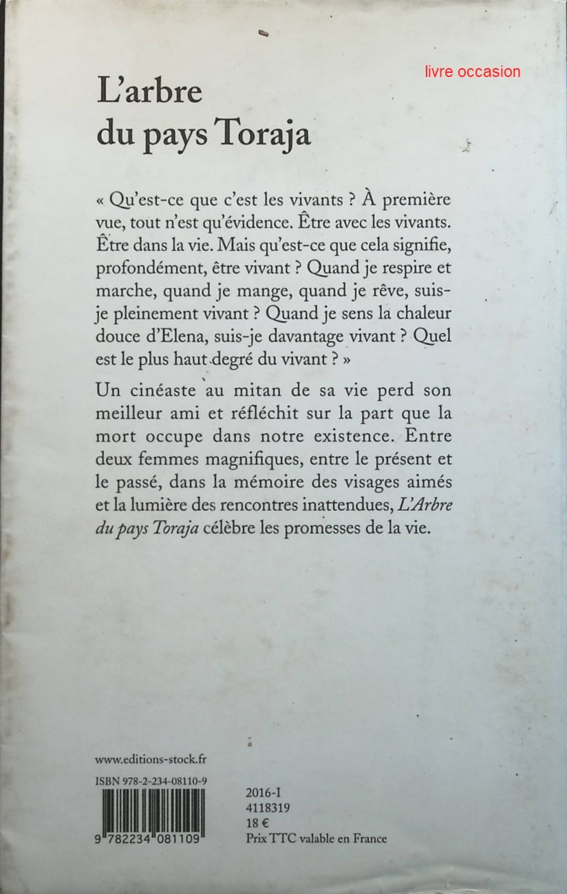 L'arbre du pays Toraja - Philippe Claudel - Livre