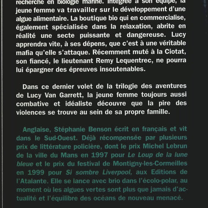 Requiem en bleu - Stéphanie Benson - Livre