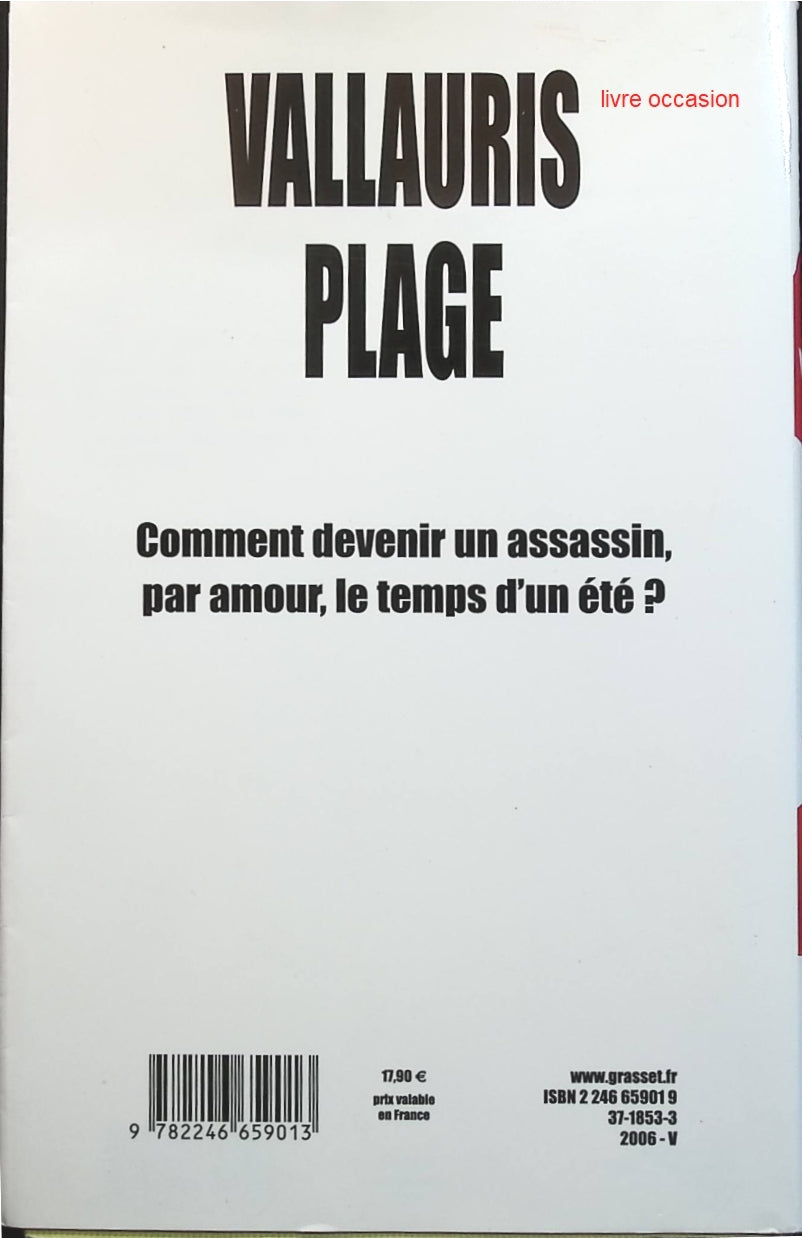 Vallauris plage - Nicolas Rey - Livre