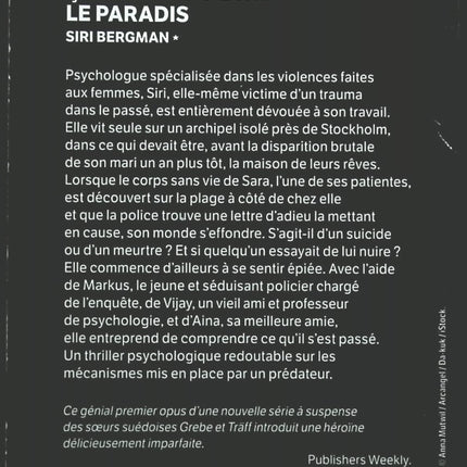 Ça aurait pu être le paradis - Camilla Grebe - livre