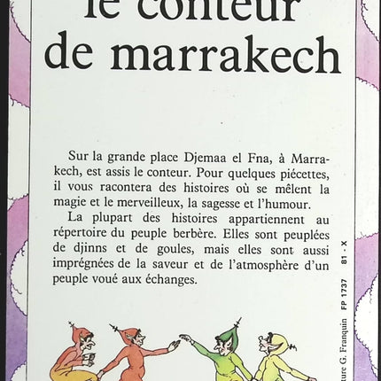 Le conteur de Marrakech - Tony Barton - livre