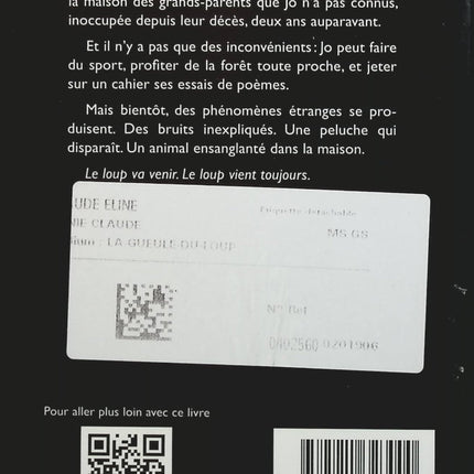 La gueule-du-loup - Éric Pessan - Livre