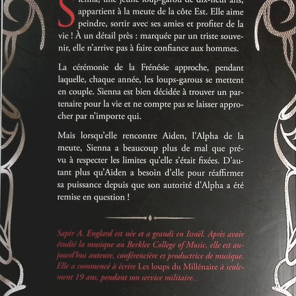 Les Loups du millénaire - Tome 1 - Sapir A. Englard - livre