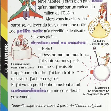 Le Petit Prince - Antoine de Saint-Exupéry - Livre