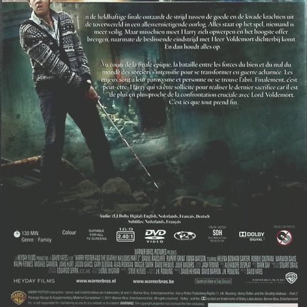 Harry Potter and the Deathly Hallows les réliques de la Mort - Partie 2 - David Yates - DVD