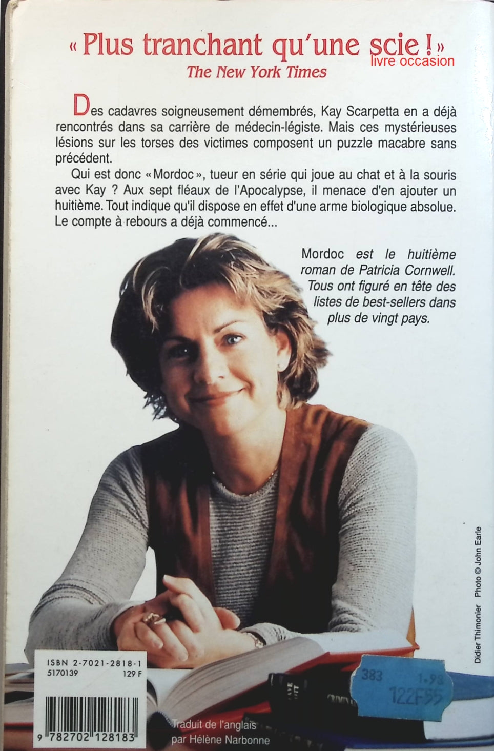 Mordoc - Patricia Cornwell - Livre