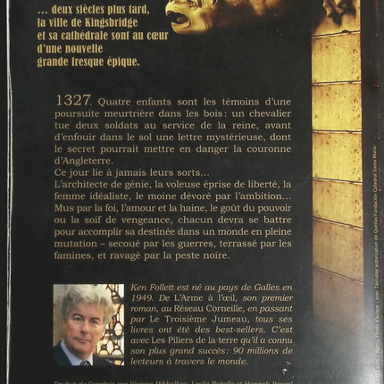 Un monde sans fin - Ken Follett - livre