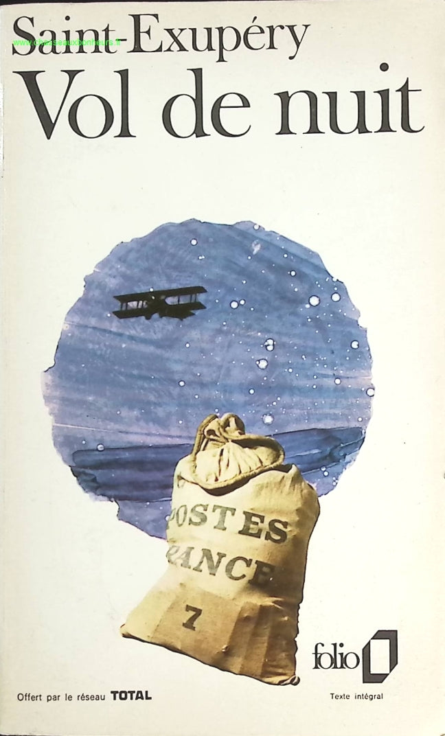Vol de nuit - Antoine de Saint-Exupéry - livre