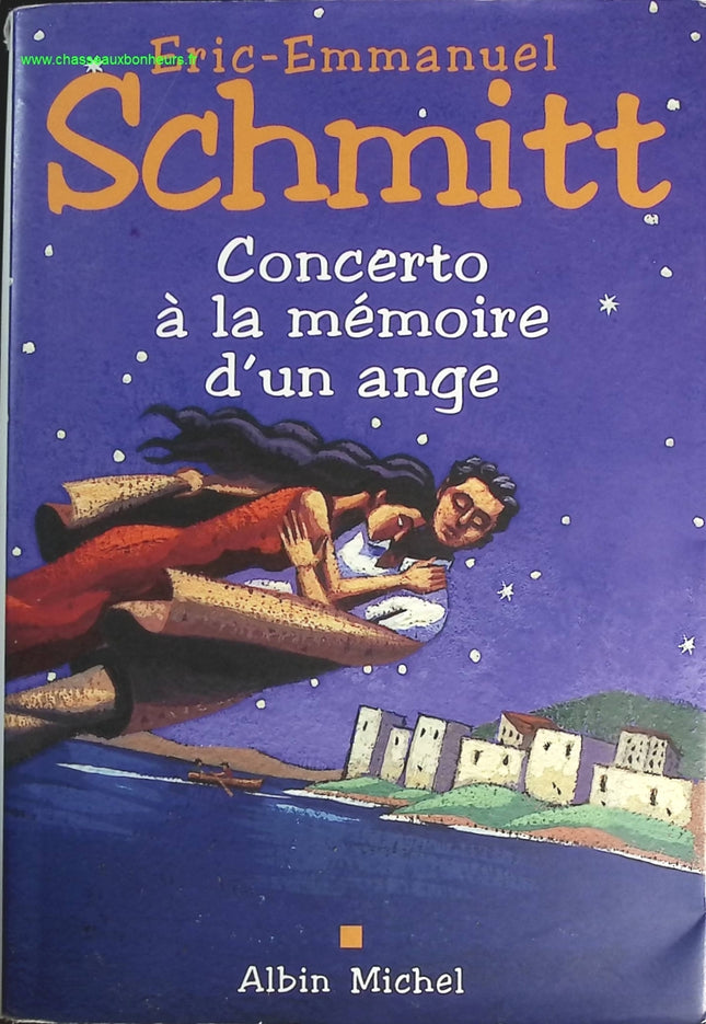 Concerto à la mémoire d’un ange – Éric-Emmanuel Schmitt – Recueil de nouvelles rédemption destin littérature française – Livre d’occasion - livre