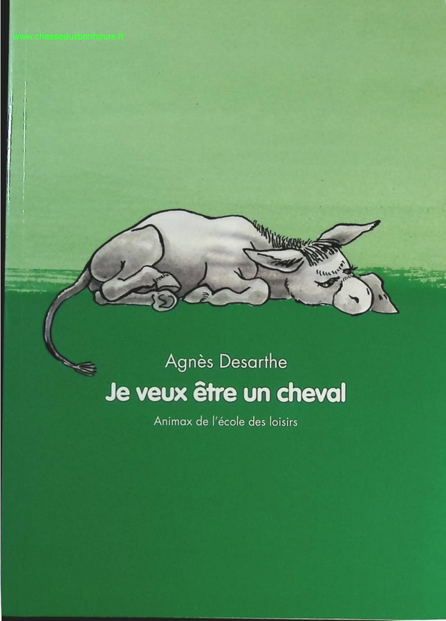 Je veux être un cheval – Agnès Desarthe – roman jeunesse humour et quête d’identité - livre