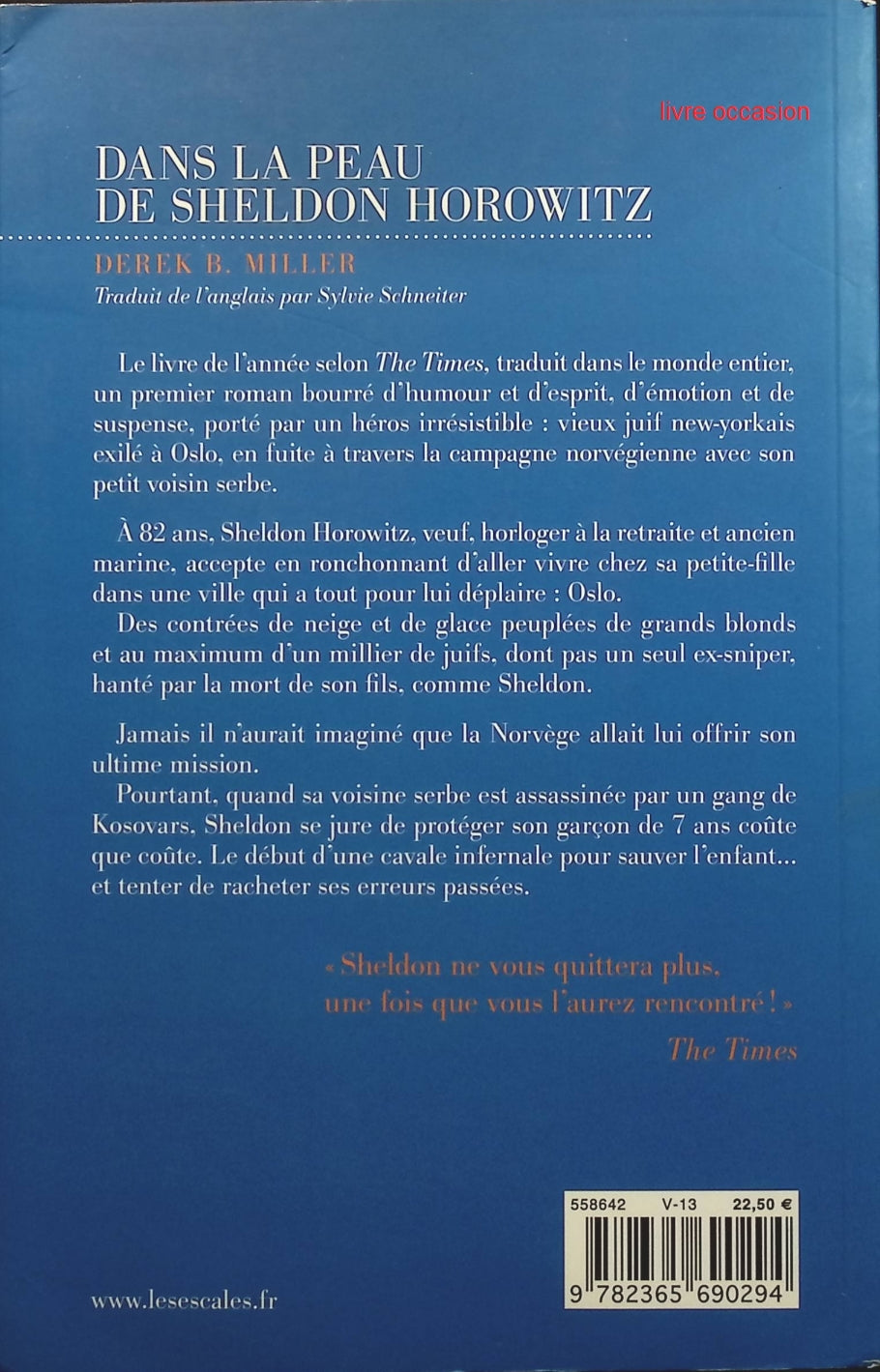 Dans la peau de Sheldon Horowitz - Derek B. Miller - Livre