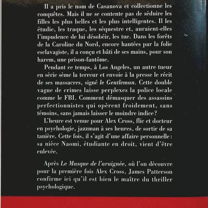 Et tombent les filles - James Patterson - livre