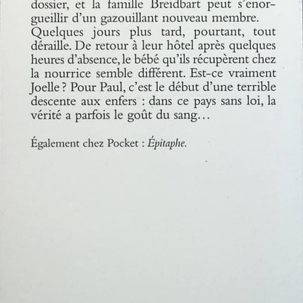 Là où vivent les peurs - James Siegel - livre